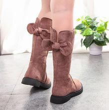 Load image into Gallery viewer, Girls High Boots Fur Thick Warm Children's Shoes New Kids Snow Boots Top Quality Baby Cotton Shoes For Boys Winter