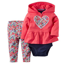 Load image into Gallery viewer, Babies Clothes Boys' and Girls' Long-sleeved Hat-jacket and Trousers Newborn