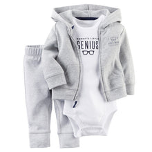 Load image into Gallery viewer, Babies Clothes Boys' and Girls' Long-sleeved Hat-jacket and Trousers Newborn
