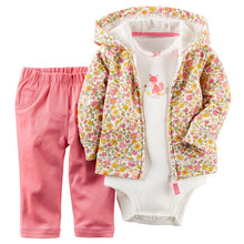 Load image into Gallery viewer, Babies Clothes Boys' and Girls' Long-sleeved Hat-jacket and Trousers Newborn