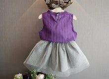 Load image into Gallery viewer, MERI AMMI For Children Girls' Clothing Outfit Set Tee +Big Bow TuTu Skirts For 2-13 Year Girl ,J540