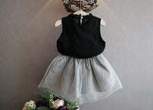 Load image into Gallery viewer, MERI AMMI For Children Girls' Clothing Outfit Set Tee +Big Bow TuTu Skirts For 2-13 Year Girl ,J540