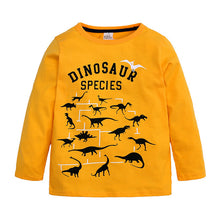 Load image into Gallery viewer, Children's Clothing New Kids Boys' Long Sleeve T-shirts Dinosaur Baby Clothing Toddler Girl Winter Clothes