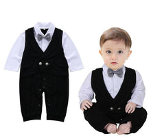 Load image into Gallery viewer, Suit Baby Boy Clothes One Piece Wedding Outfit