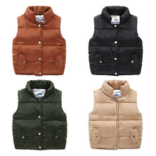 Load image into Gallery viewer, Baby Boys New Vest, Children's Clothing Cotton Quilted Jacket