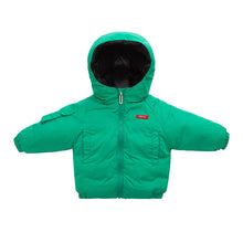 Load image into Gallery viewer, Boys Down Jackets Baby Outdoor Warm Clothing Thick Coats Windproof Children's Winter Jackets Kids Cartoon Winter Outerwear