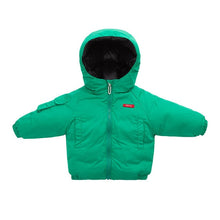 Load image into Gallery viewer, Boys Down Jackets Baby Outdoor Warm Clothing Thick Coats Windproof Children's Winter Jackets Kids Cartoon Winter Outerwear
