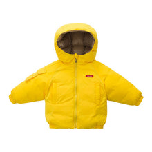 Load image into Gallery viewer, Boys Down Jackets Baby Outdoor Warm Clothing Thick Coats Windproof Children's Winter Jackets Kids Cartoon Winter Outerwear