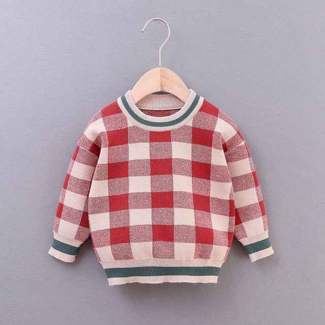 Load image into Gallery viewer, Kids boys clothes knit pullover sweater for children