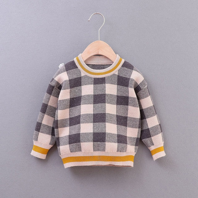 Load image into Gallery viewer, Kids boys clothes knit pullover sweater for children