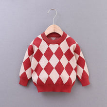 Load image into Gallery viewer, Kids boys clothes knit pullover sweater for children