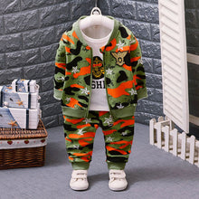 Load image into Gallery viewer, Three Pieces For Baby Boy Children's Sports Suit