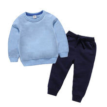 Load image into Gallery viewer, Boys' Sweaters Set baby girl clothes Long Sleeve sweater Sweatpants toddler boy clothes Brand Boys Clothing Children suits