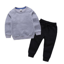 Load image into Gallery viewer, Boys' Sweaters Set baby girl clothes Long Sleeve sweater Sweatpants toddler boy clothes Brand Boys Clothing Children suits