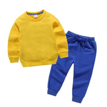 Load image into Gallery viewer, Boys' Sweaters Set baby girl clothes Long Sleeve sweater Sweatpants toddler boy clothes Brand Boys Clothing Children suits