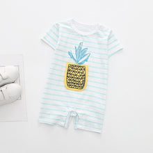 Load image into Gallery viewer, Newborn Baby Rompers Short Sleeve Cotton Jumpsuits