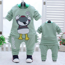 Load image into Gallery viewer, Boys' Clothing 1-2-3 Years Old Autumn Baby Clothes Children's Clothes Cotton Baby Spring and Autumn Set Two-piece