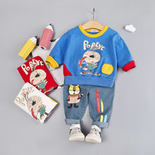 Load image into Gallery viewer, Fashion Autumn Cotton Children's Set Letter Baby Children's Clothing Set Boys' Fall Wear Set Baby Girls Clothes Kids Outfits