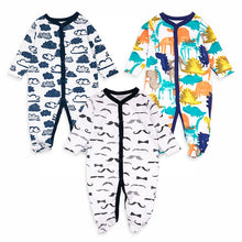 Load image into Gallery viewer, Rompers Comfortable Long Sleeve Newborn Boy Clothes Jumpsuit 3pcs/lot