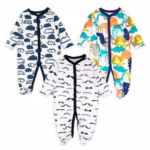 Load image into Gallery viewer, Rompers Comfortable Long Sleeve Newborn Boy Clothes Jumpsuit 3pcs/lot