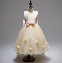 Load image into Gallery viewer, New Selling Summer Girls Clothing Costume Flowers Dresses Girls' Party Wear Kids Dress Princess Tailed  Wedding  Dresses 4-15T