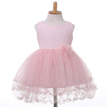 Load image into Gallery viewer, CANIS 2019 New Kid Summer Dress Girl Lace Flower Cute Little Princess Dresses Children Girls' Clothing For Birthday Party  Tutu