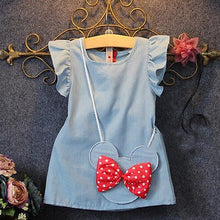 Load image into Gallery viewer, Girls' Clothing Dress Pleated Dresses Girls Autumn New Waist Long Sleeve Cute Dress Long Section College Style Princess Dress