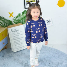 Load image into Gallery viewer, LILIGIRL Autumn Winter Girls' Pullover Sweaters Toddler Baby Girls Clothing Long Sleeve Knitwear Infant Girls Sweaters