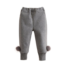 Load image into Gallery viewer, Baby Solid Color Casual Pants 2019 Winter Clothes New Girls' Children's Clothing Fashion Children's Thick and Velvet Pants