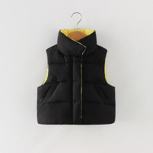 Load image into Gallery viewer, Sermonope 2019 New Autumn And Winter  2-6t Boys'and Girls' Warm Waistcoat Clothing Outerwear With Stand Collar Children's Vest