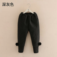 Load image into Gallery viewer, Baby Solid Color Casual Pants 2019 Winter Clothes New Girls' Children's Clothing Fashion Children's Thick and Velvet Pants