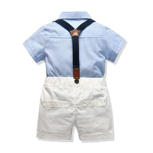 Load image into Gallery viewer, boys clothing summer cotton bow