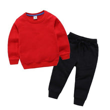 Load image into Gallery viewer, Toddler Boy Clothes Sets 2019 Children Clothing Autumn Winter Kids Clothes Outfits Boys Suit For Girls Clothing 3 5 7 9 10 Years