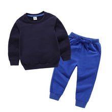 Load image into Gallery viewer, Toddler Boy Clothes Sets 2019 Children Clothing Autumn Winter Kids Clothes Outfits Boys Suit For Girls Clothing 3 5 7 9 10 Years