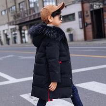 Load image into Gallery viewer, Children's Down Jacket Boys' Long Winter Clothing Kids White Duck Down Coats Thickens Coat