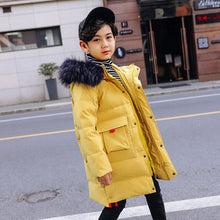 Load image into Gallery viewer, Children's Down Jacket Boys' Long Winter Clothing Kids White Duck Down Coats Thickens Coat