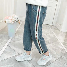 Load image into Gallery viewer, Pants casual girls wearing autumn foreign version of loose jeans