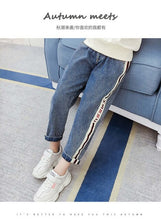 Load image into Gallery viewer, Pants casual girls wearing autumn foreign version of loose jeans