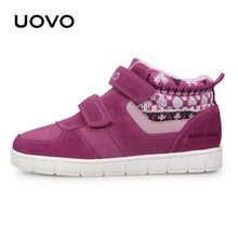 Load image into Gallery viewer, UOVO Kids Casual Shoes 2018 New Fashion Boys And Girls Sneakers Autumn Winter Kids School Shoes Children's Footwear Size 27#-35#