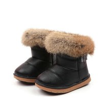 Load image into Gallery viewer, Fashion Boots Children's Shoes Girls Shoes Winter Warm Boots Children's Snow Boots Plush Cute Fashion Boots Children's Sneakers