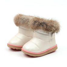 Load image into Gallery viewer, Fashion Boots Children's Shoes Girls Shoes Winter Warm Boots Children's Snow Boots Plush Cute Fashion Boots Children's Sneakers
