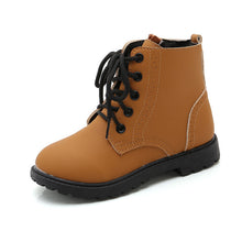 Load image into Gallery viewer, New children's leather boots girls and boys shoes
