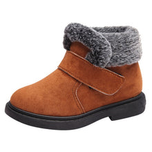 Load image into Gallery viewer, Fashion Boots Children Kids Baby Girls Boys Winter Warm Flock Short Boots Booties Casual Shoes Children's Shoes Drop Shipping