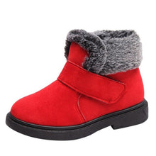 Load image into Gallery viewer, Fashion Boots Children Kids Baby Girls Boys Winter Warm Flock Short Boots Booties Casual Shoes Children's Shoes Drop Shipping