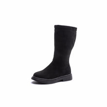 Load image into Gallery viewer, Korean version Suede New girls shoes autumn and winter plus velvet princess  boots children's boots high girls boots
