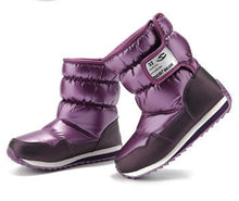 Load image into Gallery viewer, Winter Warm Shoes Fashion Waterproof, Children&#39;s Shoes Girls Boys Boots Perfect