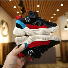 Load image into Gallery viewer, Girls shoes 2019 new children's ins super fire sports shoes spring single shoes non-slip boys old shoes