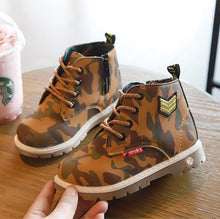 Load image into Gallery viewer, Boys Girls boots children's School Shoes Kids