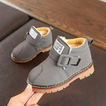 Load image into Gallery viewer, Winter New Children's Cotton Shoes Korean Version Thick Warm Boy Cotton Shoes 2019 Girls Snow Boots Size 21-30 A898
