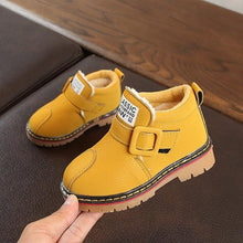 Load image into Gallery viewer, Winter New Children's Cotton Shoes Korean Version Thick Warm Boy Cotton Shoes 2019 Girls Snow Boots Size 21-30 A898